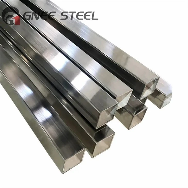 Seamless 022Cr17Ni12Mo2 Stainless Steel Square Tube